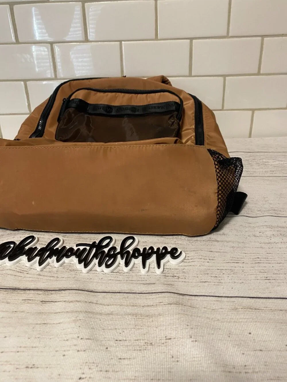 *Steve Madden BCHELLE Backpack and Matching Pouch in Camel